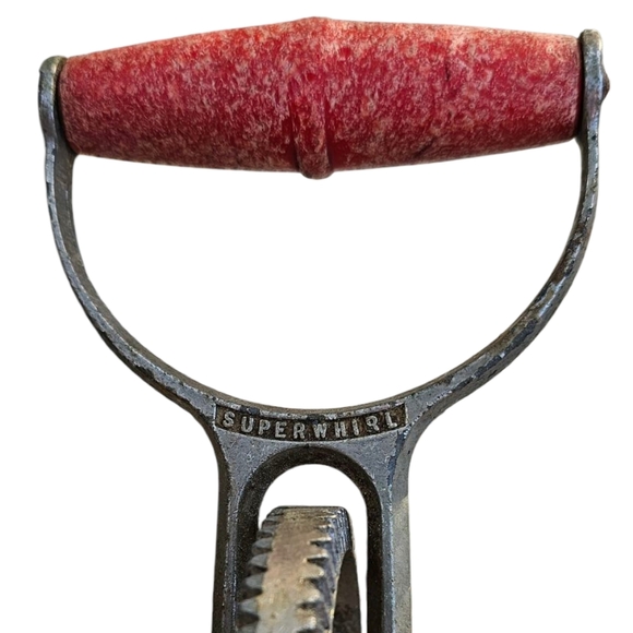 Vintage Superwhirl Stainless Hand Beater Turner Torrington, Conn. USA It Works! - Picture 4 of 9